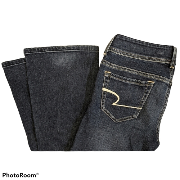 American Eagle stretch original boot jeans SIZE 2S - Picture 3 of 5